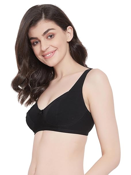 Clovia Women’s Cotton Full-Coverage Bra – Soft Support for Everyday Wear